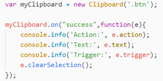 How to copy text to clipboard with Javascript easily