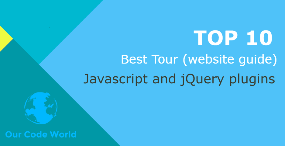 Top 10: Best Tour (website guide) Javascript and jQuery plugins