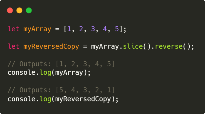 Reverse Array Javascript Preserve Order 6098057cb2b9e 