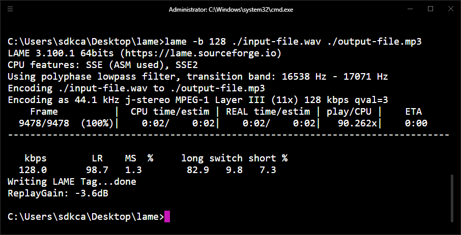 mp3 128 bitrate converter