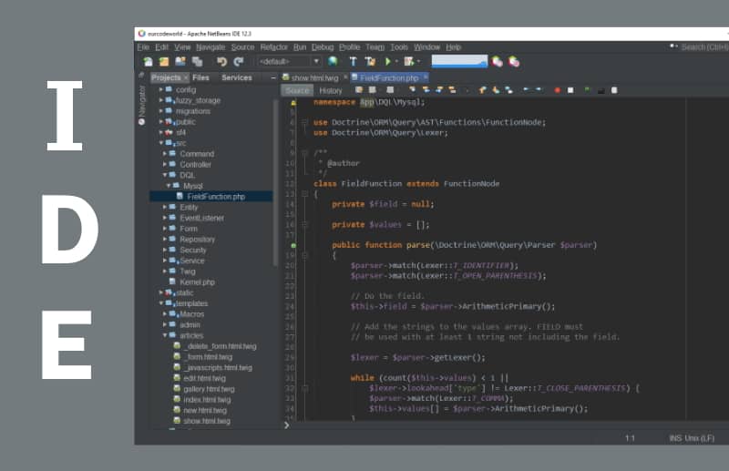 What is an IDE (Integrated Development Environment) | Our Code World