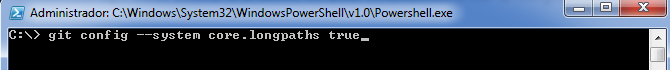 Git config --system core.longpaths true