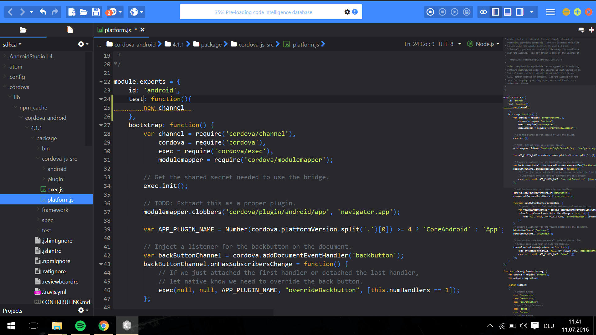 best free ide for javascript css html