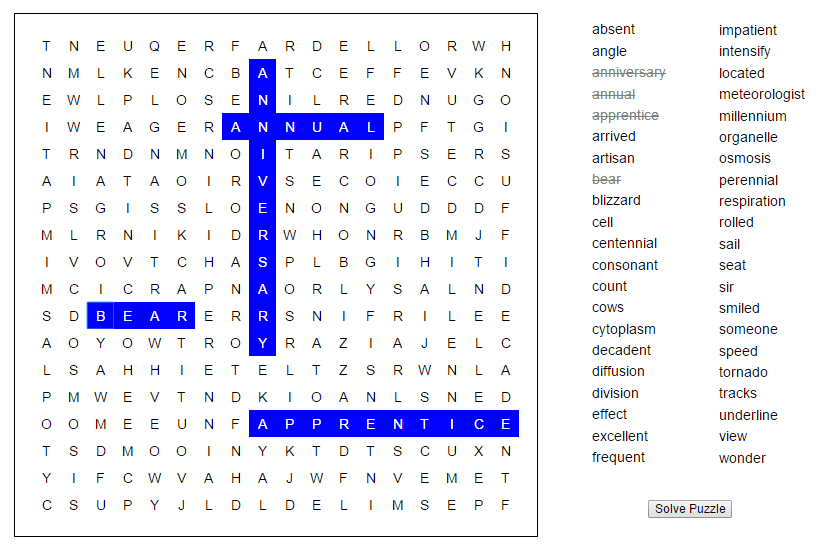 How To Create A Wordfind Game soup Of Letters In The Browser Easily 