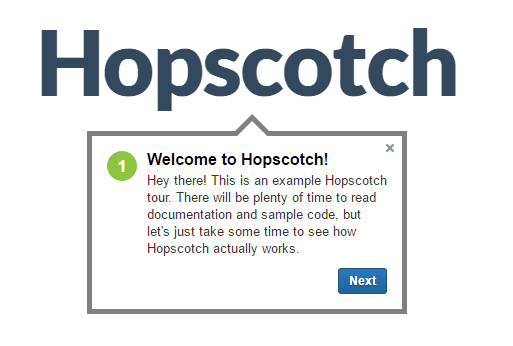 Hopscotch tour plugin