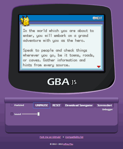 unblocked games gba emulator