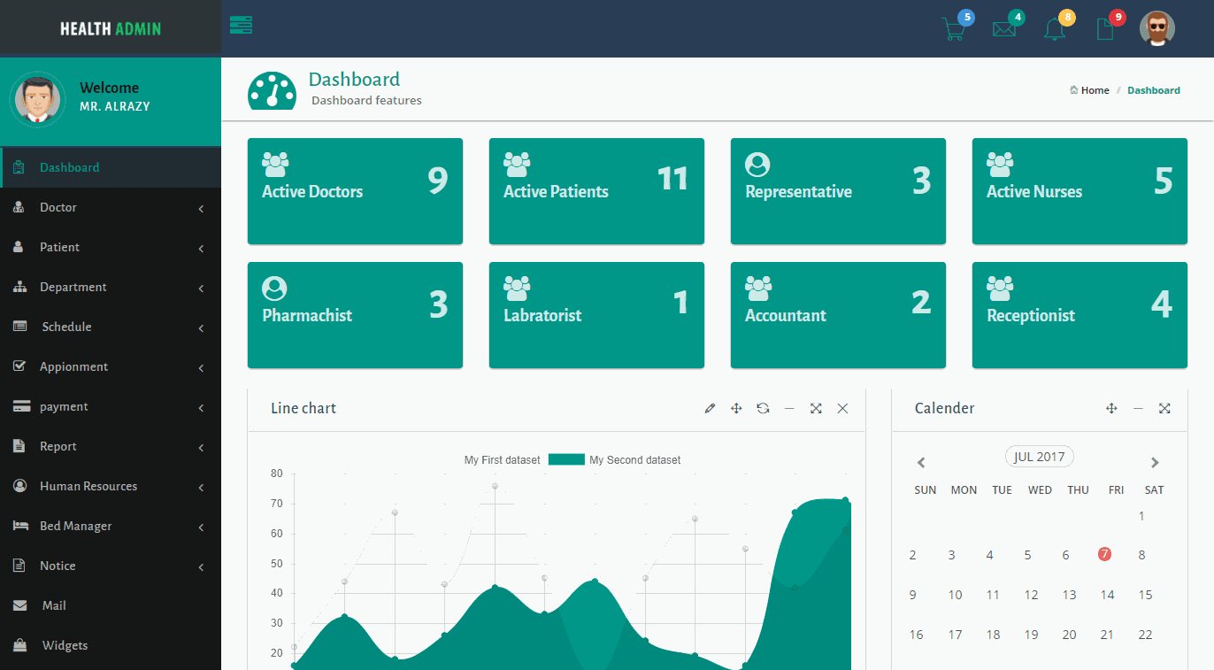 Hospital Management System Admin Template Free Download PRINTABLE