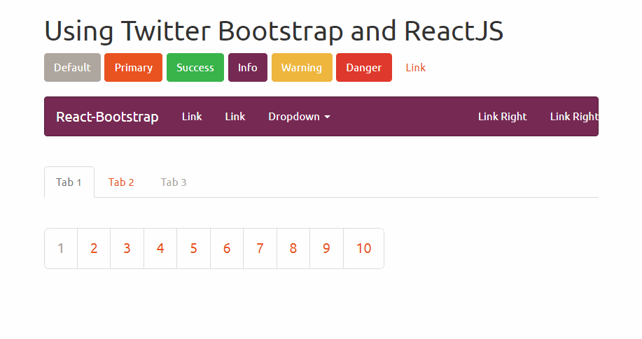 assignment 3 bootstrap javascript components