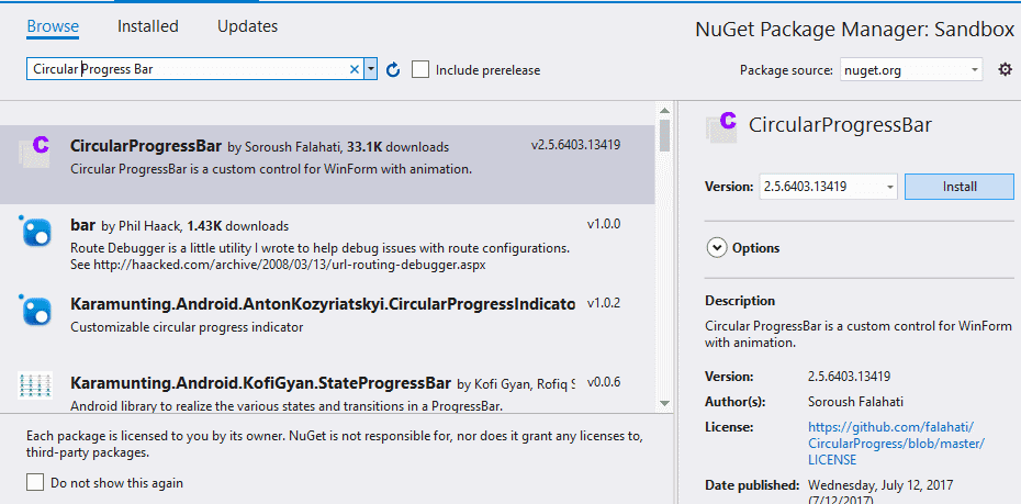How to implement and use Circular Progress Bars in WinForms with C# | Our  Code World