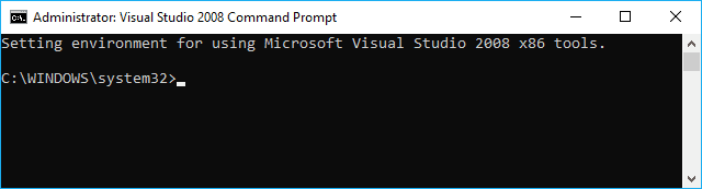 Visual Studio Command Prompt