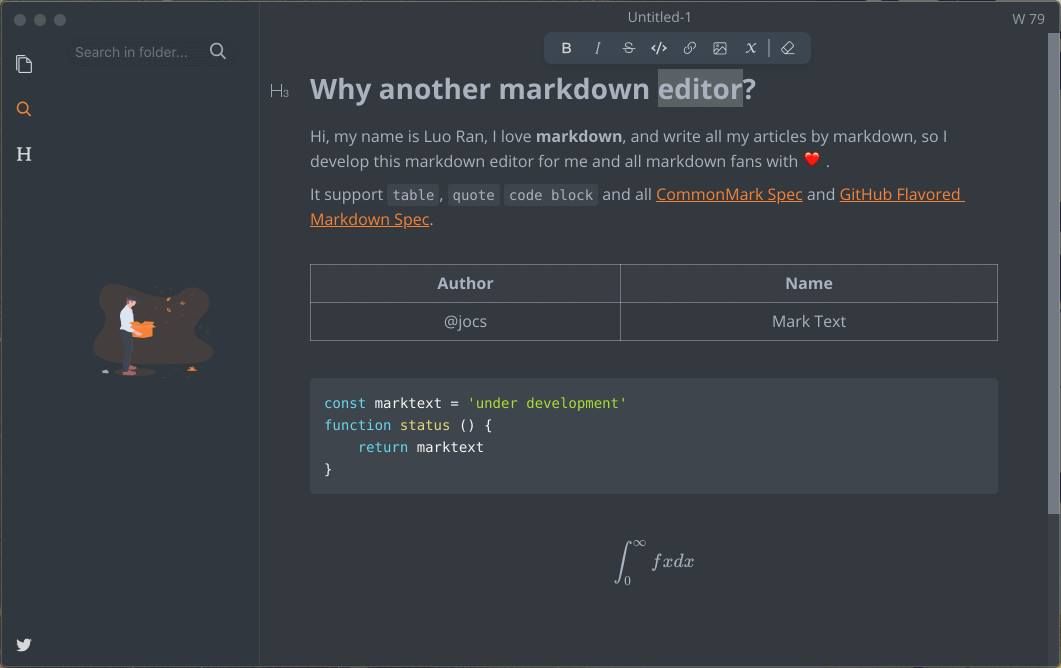 best markdown editor for mac os x