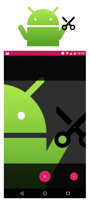 Cropiwa Custom Crop Widget Android