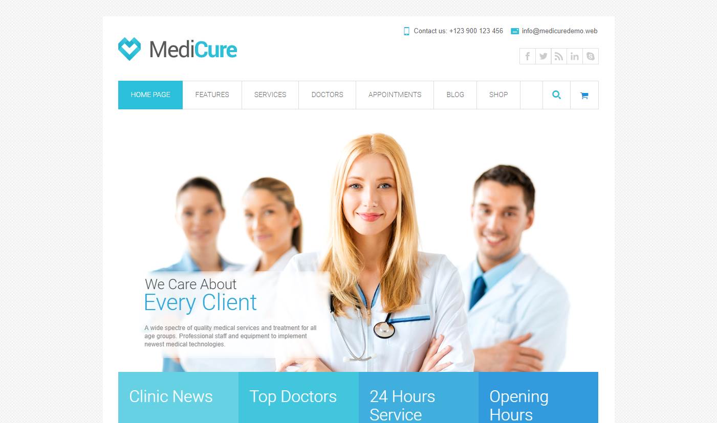 Top 10: Best Premium Medical Wordpress Themes | Our Code World