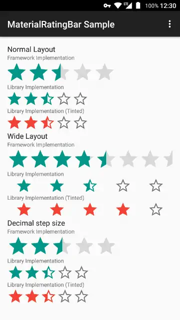 Top 10: Best Android Rating Bar Widgets | Our Code World