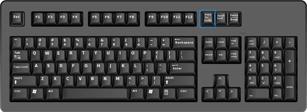 Keyboard Print Screen Button