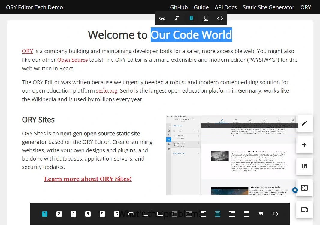 Top 15 Best Rich Text Editor Components Wysiwyg For Reactjs Our Code World