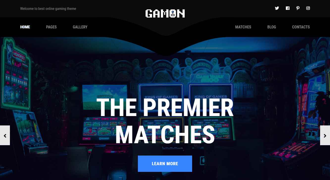 Top 10 Best Premium E-Sports Gaming Website Templates for 2020 Our Code World