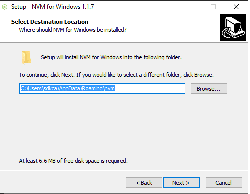 install node js nvm windows