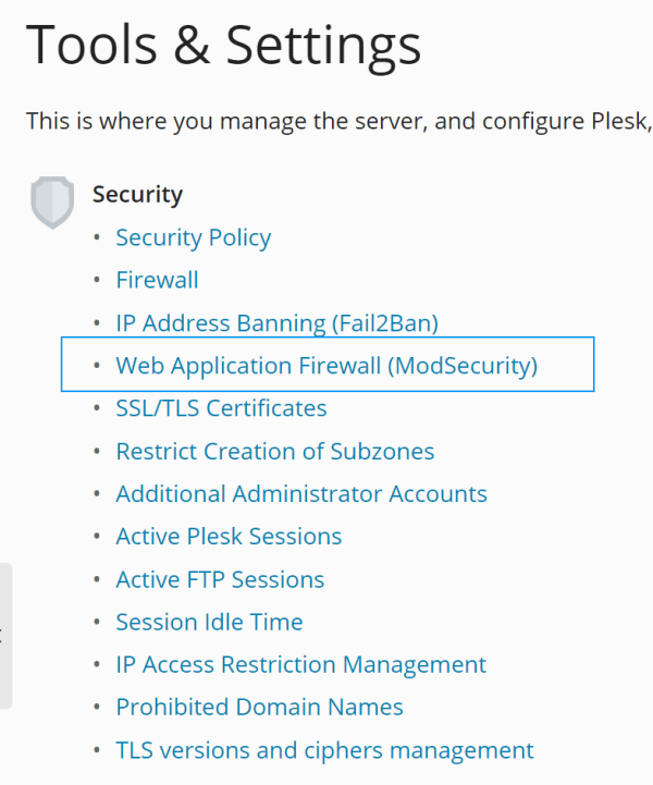 How To Disable ModSecurity Rule In Plesk (Google OAuth2 Redirect ...