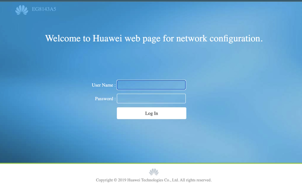 Huawei Network Router