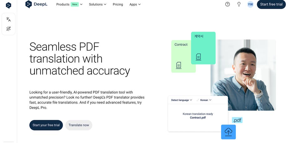 DeppL PDF Translator